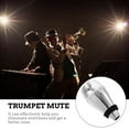 thumbnail image 4 of FRCOLOR 1pc ABS Trumpet Silencers Creative Alto Trumpet Mutes Musical Instrument Sourdine,11.81"X2.76"X2.76", 4 of 11