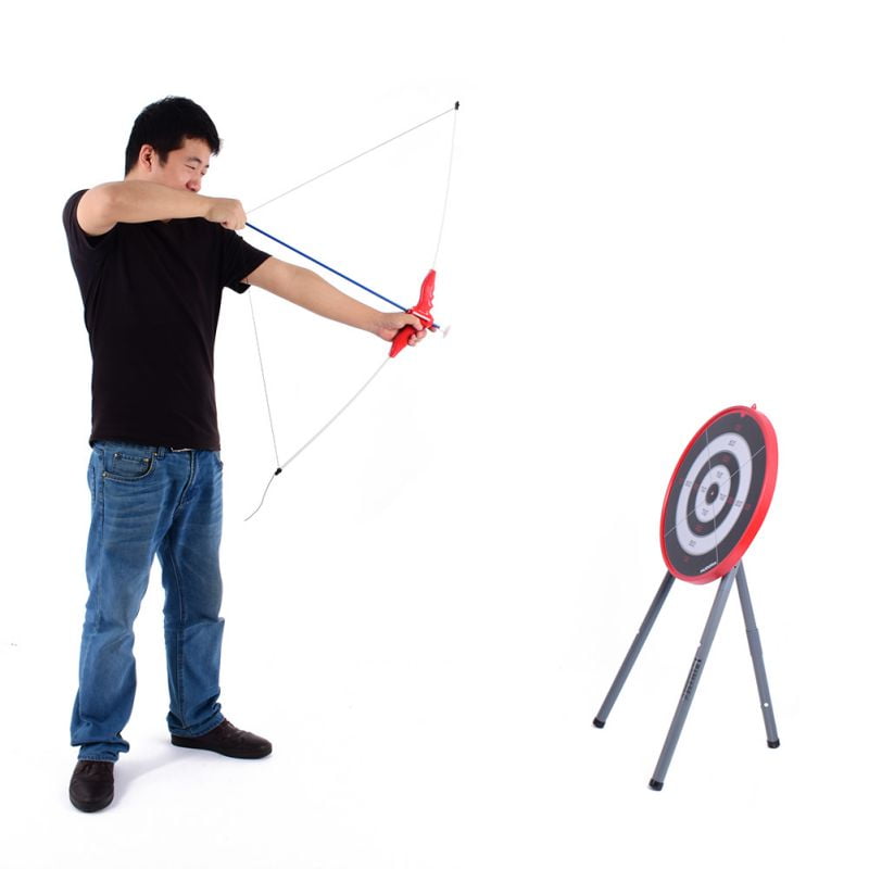 BALIGH Useful Sports Dart Board Set With 3 Darts Dartboard Stand Bar Target Kids Toys by