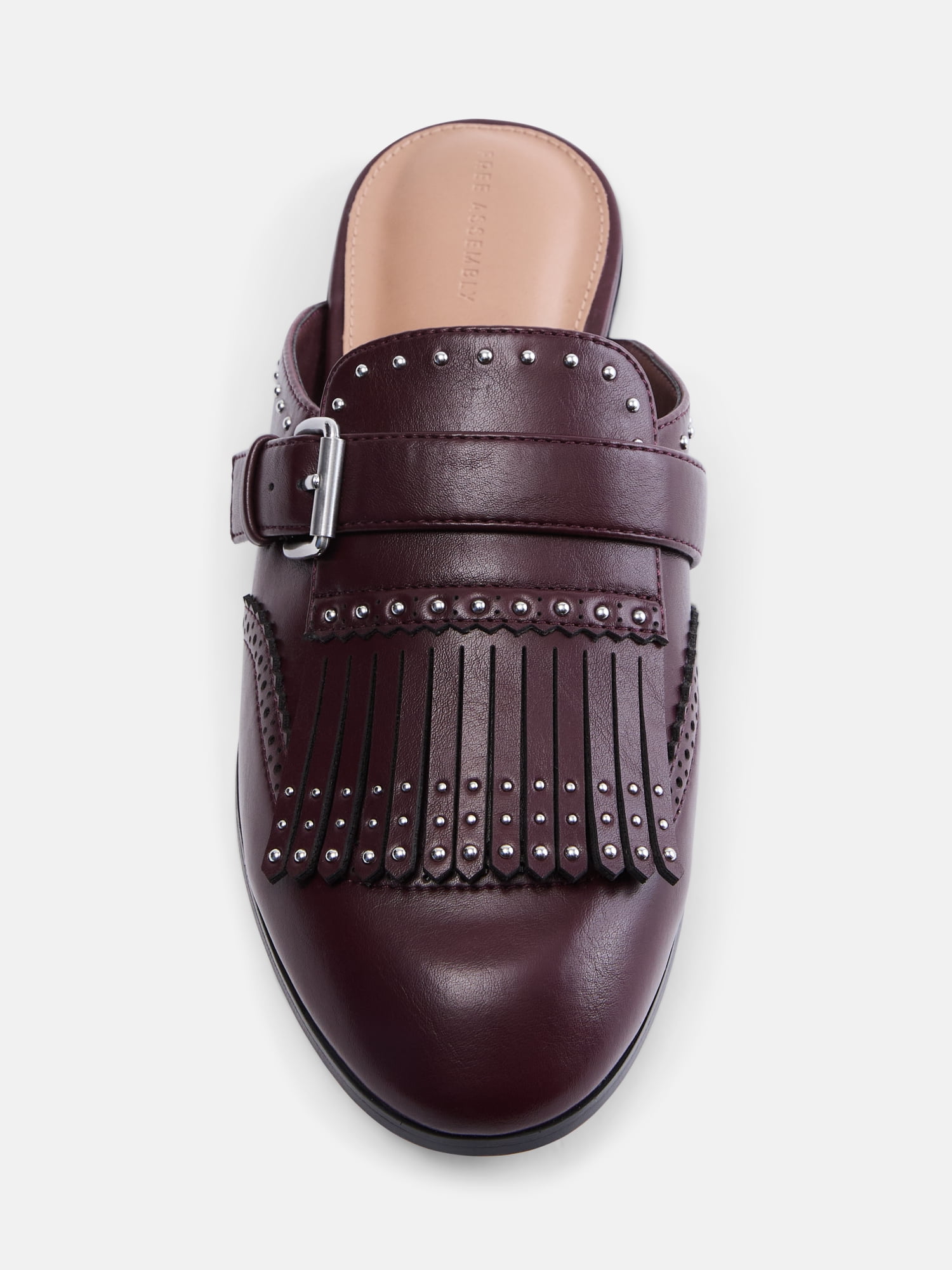 Free Assembly Women's Studded Loafer Mules