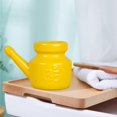 thumbnail image 4 of kusrkot 4X Ceramic Neti Pot Leakproof Sinus Rinse Pot for Nasal Cleansing 350ml, 4 of 9