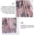 thumbnail image 4 of Bufanda ligera con estampado floral, chal, bufandas de moda, chales protectores solares, 4 of 5
