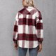 thumbnail image 4 of Pntutb, camiseta de manga larga para mujer, prendas de vestir exteriores holgadas con frente abierto de otoño, blusa a cuadros, abrigo, Tops, chaqueta, liquidación Pntutb Pntutb-5563, 4 of 9