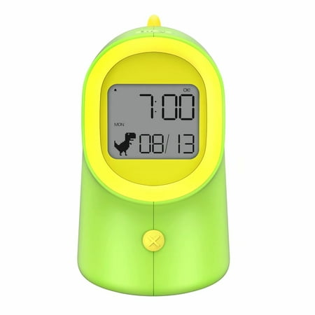 Mpow LED Digital Alarm Clock for Kids with Night Light, Children’s Sleep Trainer LED Charging USB, Birthday/ Christmas Gift for Toddler Boys