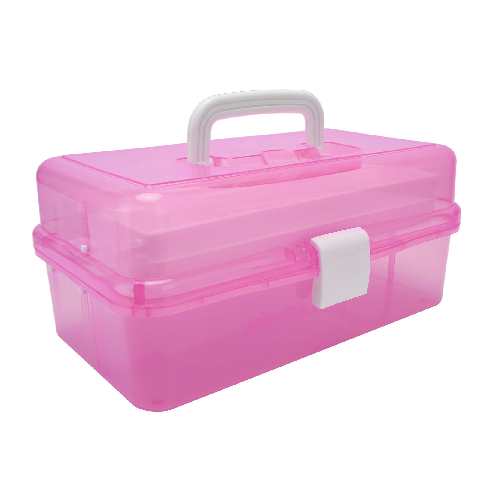 Craft Caddy Box 3 Layers Portable Storage Box Handheld