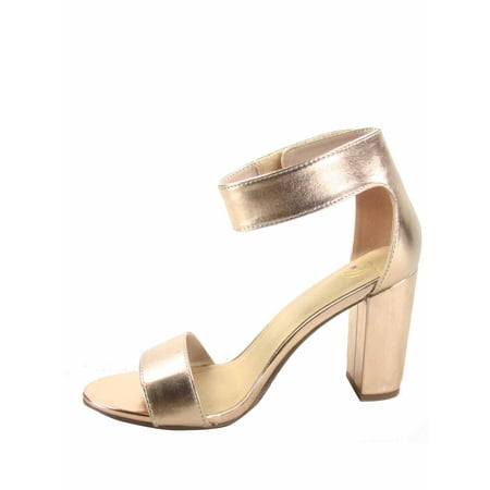 

Women s Fashion Open Toe Ankle Strap Chunky Heels Sandals Shoes