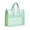 A002- Green, variant on Reusable Tote Bag Mesh Tote Bag for Document and Book Storage, Great Gift for Daily Use, Yellow