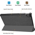 thumbnail image 6 of Slim Case for Lenovo Tab P11 11 inch Tablet 2020 (Model: TB-J606F TB-J606X), Lightweight Shell Stand Cover with Auto Sleep/Wake , Denim Gray, 6 of 8
