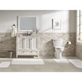thumbnail image 2 of Garland Rug Sedona Washable Bath Rug Set, 4 Piece Set (2 Bath Rugs, Contour Rug, Runner Rug) White, 2 of 6