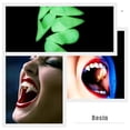 thumbnail image 2 of STRANDCHIC Cosplay Fangs 12Pcs White Resin  Accessories For Masquerade Party Scare Friends, 2 of 8