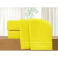 thumbnail image 2 of Elegant Comfort® Silky-Soft 1800 Series - Wrinkle-Free 4-Piece Bed Sheet Set, Deep Pocket up to 16 inch, Queen, Yellow, 2 of 5