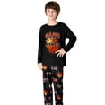 thumbnail image 4 of Beezizac Pajamas For Little Big Boys Cool Black Basketball Long Sleeve 2-PC Cozy PJ Set Kid Size 14, 4 of 7