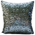 thumbnail image 1 of Silver Pillow Cover 18x18 inch (45x45 cm), Silver Throw Pillow Cover Couch, 3D Metallic Sequins Sparkly Pillow Cover, Square Silk Pillow Cover, Geometric Modern - Shiny Disco Balls, 1 of 4