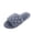 Gray, variant on Pearl Faux Fur Slippers, Women's Pearl Embellished Faux Fur Slippers Glamorous Open Toe Plush Slides Cozy Fleece Flat Spa Sliders Luxury Non Slip Bedroom Lounge Mules, Gray 5.5