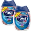 Tums Chewy Bites Heartburn Relief Chewable Antacid Tablets, Berry, 60 Ct