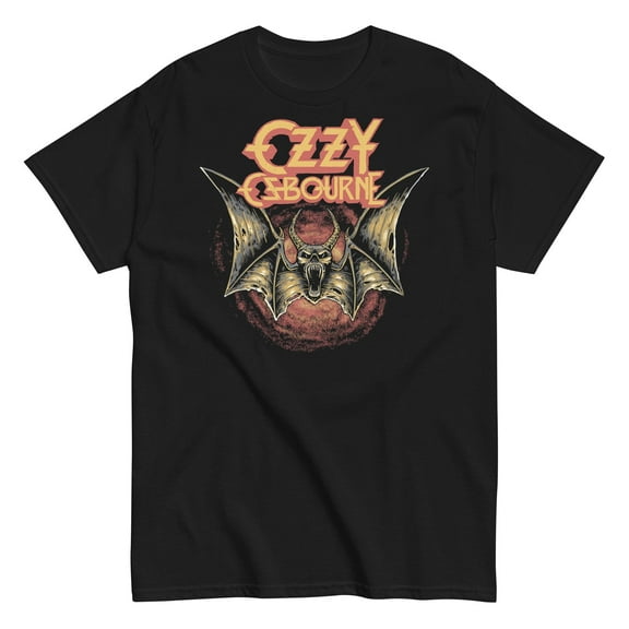Ozzy Osbourne - Screaming Bat Unisex T-Shirt - Black - Small