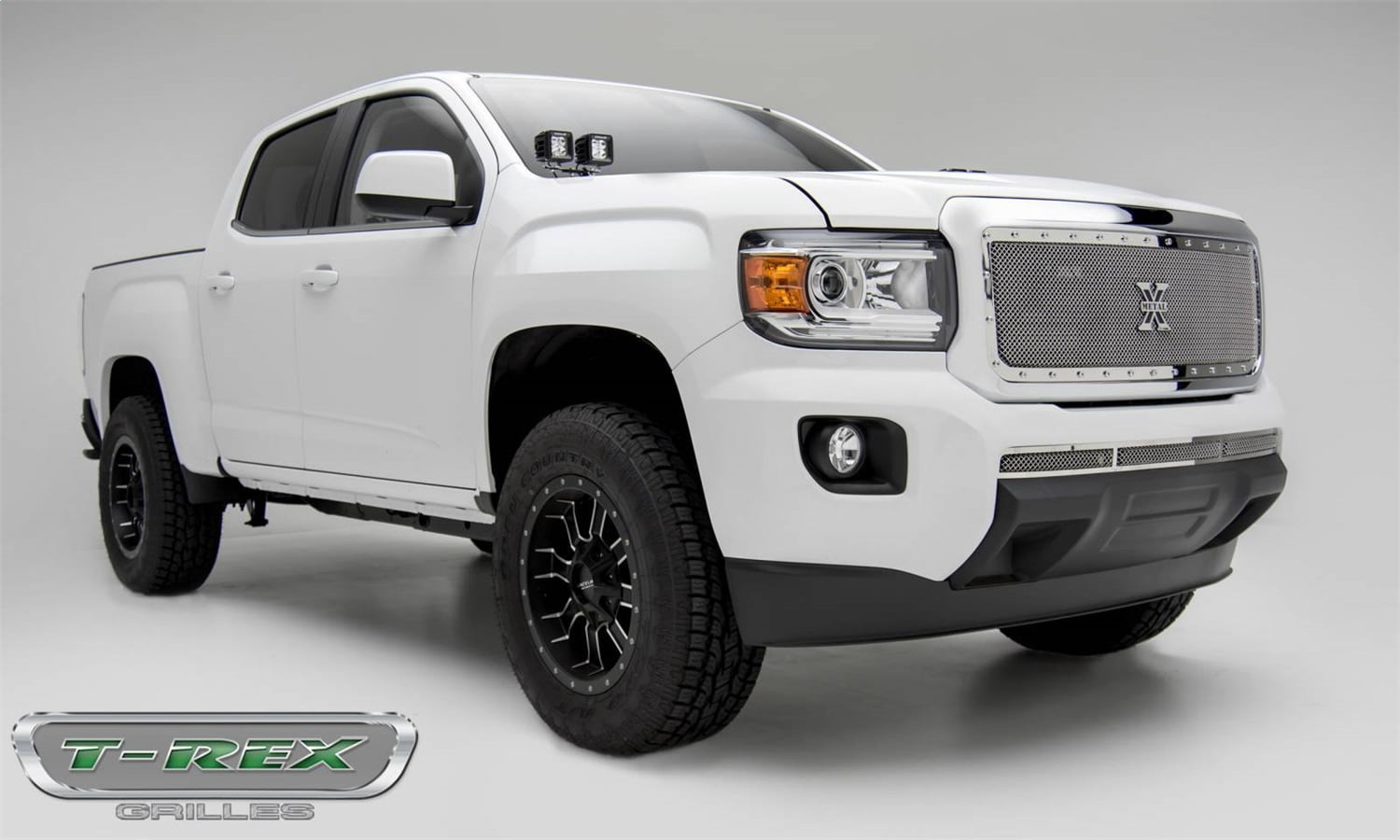 T-Rex Grilles 6713710 X-Metal Series Polished Grille (GMC Canyon)