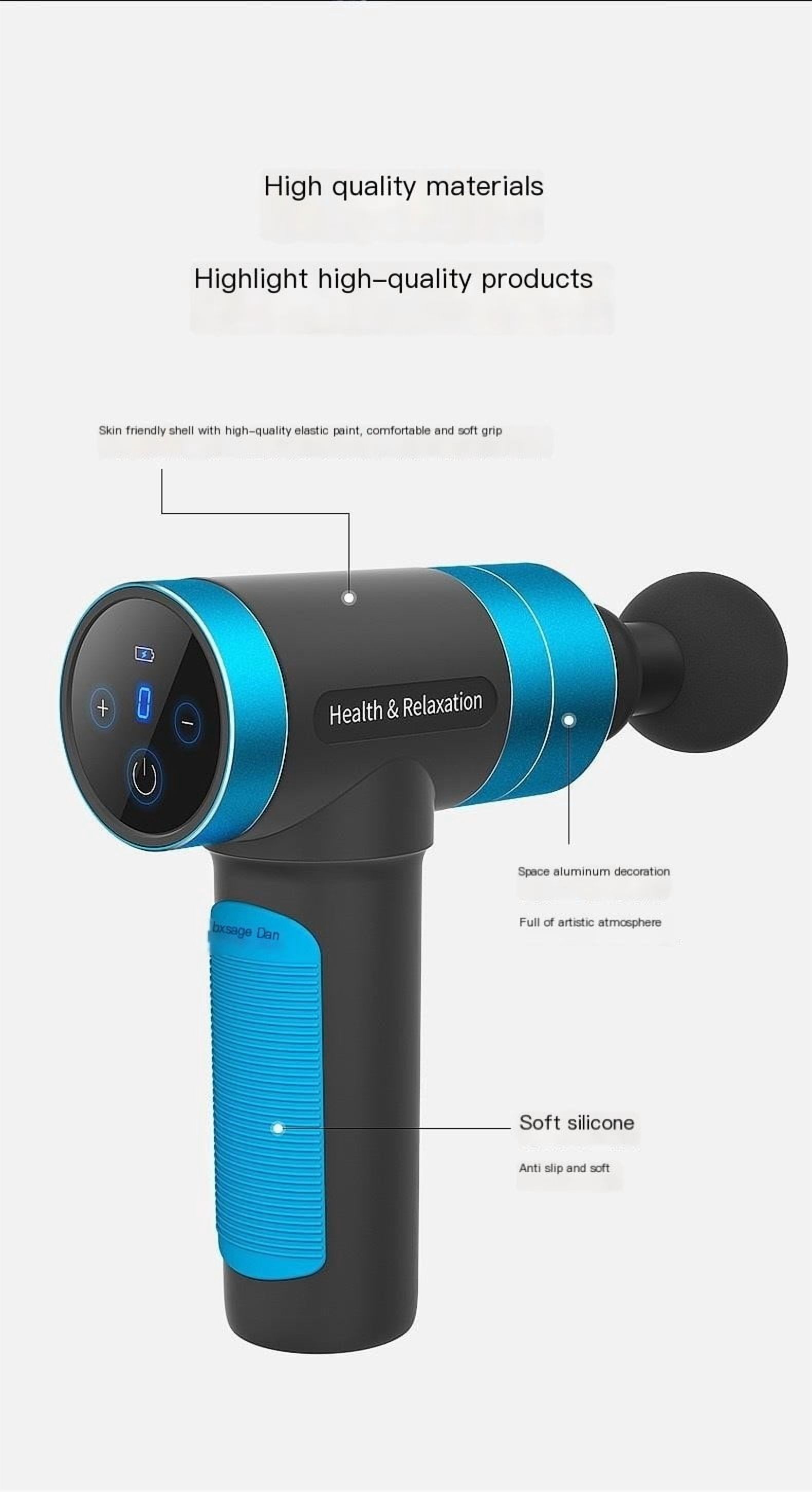 Valentines Day Gifts for Him-Massage Gun Birthday Gifts for Women/Men - Portable Super Quiet Electric Percussion Muscle Massager,Gifts for Her/Him