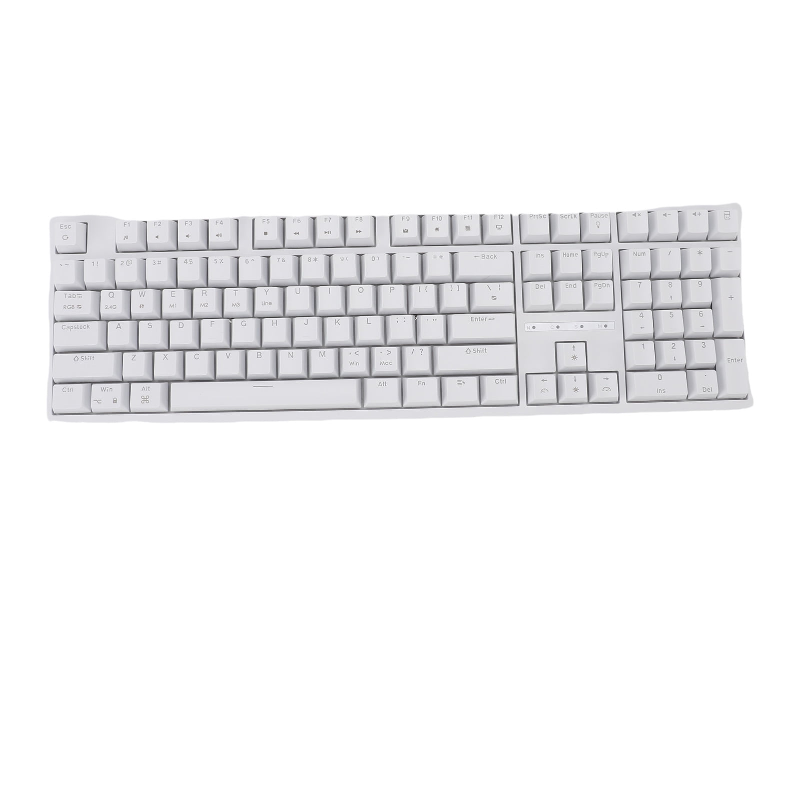 Mechanical Keyboard, Wireless Mechanical Keyboard USB C Wired BT 5.1 2.4Ghz Hot Swappable 3 Mode  for PC Laptop