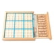thumbnail image 5 of Sudoku Juego de rompecabezas de madera Sudoku Juego de Sudoku de madera con cajón Math Brain Teaser CACAGOO Sudoku, 5 of 7