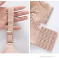 thumbnail image 4 of HomeDM Womens Wireless Bra Plus Size Supportive Seamless Bras Full Coverage Push Up Comfy No Underwire Tshirt Bras, Beige, 40D, 4 of 6