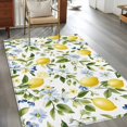 thumbnail image 3 of Lemon Eucalyptus Area Rug 3x5 Washable Rug Non Slip Farm Country Leaf Plant Floral Fruit Large Area Rug Indoor Floor Carpet for Entryway Bedroom Kitchen Living Room Home Office Dining Room Nursery, 3 of 8