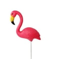 thumbnail image 4 of Miulika Bird Statue Figurine Flamingo Garden Stake Party Patio Yard Art Ornament Sculpture for Indoor Planter Beach Entryway Festival Pink 29.5x23cm 36cm, 4 of 9