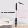 thumbnail image 4 of Large Chicken Poop Scooper, Adjustable Length Long Handheld Non Stick Cat Litter Sifter Sifting Shovel for Chicken Coop Cat, 4 of 7