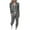 Dark Gray C, variant on Stamzod Sweatsuits Womens Loungewear Set Tracksuit Long Sleeve Pajamas Set with Pockets 2 Piece Outfits Lounge Sets