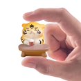 thumbnail image 3 of GROWTH TANK Novelty Small Tiger Figurine Resin Crafts Model for Tabletop Home Office Collection D, 3 of 8