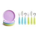 thumbnail image 1 of Juego de Platos y Cubiertos Munchkin Multi 8 Piezas Azul/Verde, 1 of 7