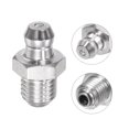 thumbnail image 4 of Unique Bargains 201 Stainless Steel Straight Hydraulic Grease Fitting M8 x 1mm Thread 30 Pack, 4 of 5