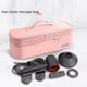 thumbnail image 4 of Bolsa de almacenamiento portátil de gran capacidad para secador de pelo y rizador de pelo, de doble capa, para mujer, 4 of 5
