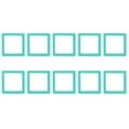 thumbnail image 1 of Visland 10 Pcs Earrings Storage Box Multi-purpose Anti-oxidation Mini 3D Floating Picture Frame Jewelry Stone Presentation Case for Daily Use, 1 of 8