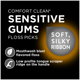 thumbnail image 3 of DenTek Comfort Clean Sensitive Gums Floss Picks, Soft & Silky Ribbon, 150 Count, 3 of 13