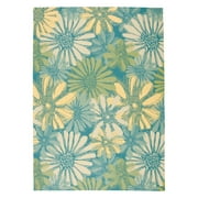 Nourison Indoor Outdoor Rugs Nourison Home And Garden Polyester Rug Blue