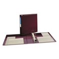 thumbnail image 1 of Anillo EZD de 2 pulgadas, resistente, de Binder Avery, con un solo toque, color granate, 1 of 8