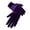 Purple, variant on 1 Pair Women Fall Gloves Velvet Five Fingers Shopping Guide Gloves Thick Non-Slip Warm Windproof Prom Party Jewelry Shop Sales Gloves