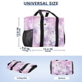thumbnail image 3 of Large Capacity Handheld Storage Bag, Thickened Travel Organizer Bag for Picnic, Luggage & Clothing Adorable Long-haired Kittens with Bows, 3 of 7