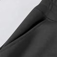 thumbnail image 4 of Men's Knited Cotton Pockets, Pull on Jersey Gym Shorts, 7" Athletic Shorts Big and Tall Size M-5XL Dark Gray, 4 of 5