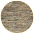 thumbnail image 5 of SAFAVIEH Rag Candis Striped Cotton Runner Rug, Yellow/Multi, 2'3" x 12', 5 of 9