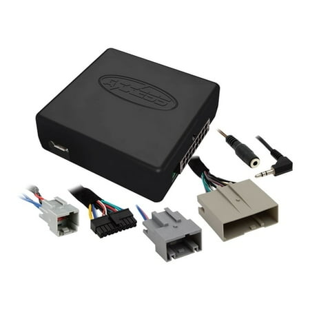 AXXESS - Steering Wheel Control / Data Interface Adapter for Select Ford, Lincoln, Mazda and Mercury Vehicles - Black