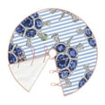 thumbnail image 3 of Bingfone Christmas Tree Skirt Mat Christmas Decoration Interior 30"-Turtle With Blue Stones, 3 of 8