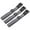 Gray, variant on Uxcell 2m Adjustable with Quick Release Buckle Luggage Straps, Gray 3 Pack