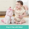 thumbnail image 5 of Baby GUND Alora The Unicorn Animated Plush, Singing Stuffed Animal Sensory Toy, Sings ABC Song and 123 Counting Song, Pink, 11”, 5 of 7