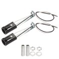 thumbnail image 1 of Unique Bargains 9.8 Inch Wire M10 Lamp Pipes 3.47 Inch Height Candelabra Base E12 Bulb Socket 3 Pack, 1 of 6
