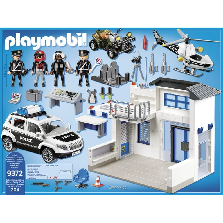 Police Station Imaginative Play Set by Playmobil (9372