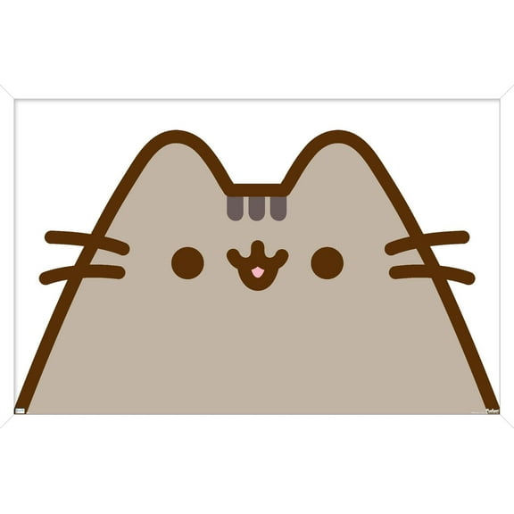 Pusheen - Surprise Wall Poster, 14.725" x 22.375" Framed