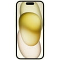 thumbnail image 4 of Restored Apple iPhone 15 128GB Yellow Fully Unlocked Bundle with Bluetooth Headphones, Screen Protector, & Wall Charger (Refurbished), 4 of 6