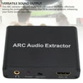 thumbnail image 4 of Adaptador ARC, Interfaz Multimedia HD Adaptador ARC aleación De Aluminio Silenciamiento De Señal Automática Efecto De Sonido Claro Coaxial Óptico Alto Rendimiento Para TV, 4 of 7