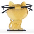 thumbnail image 5 of Spectacle Holder Metal Eyeglass Eyewear Rack Animal Sculpture Eyeglass Display Stand (Cat Shape), 5 of 5